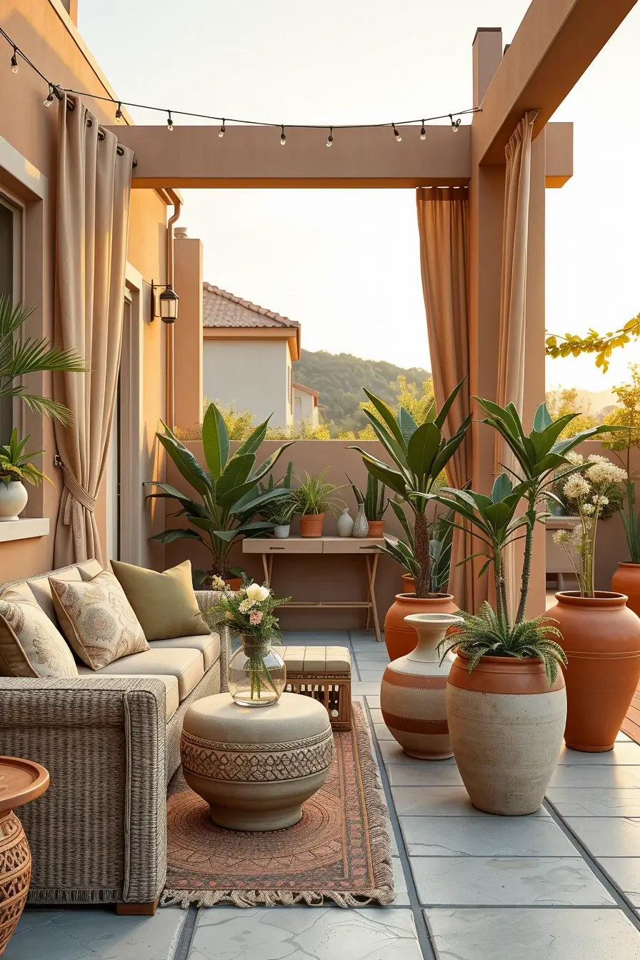 59 Boho Patio Ideas 2026 For A Dreamy And Stylish Outdoor Retreat