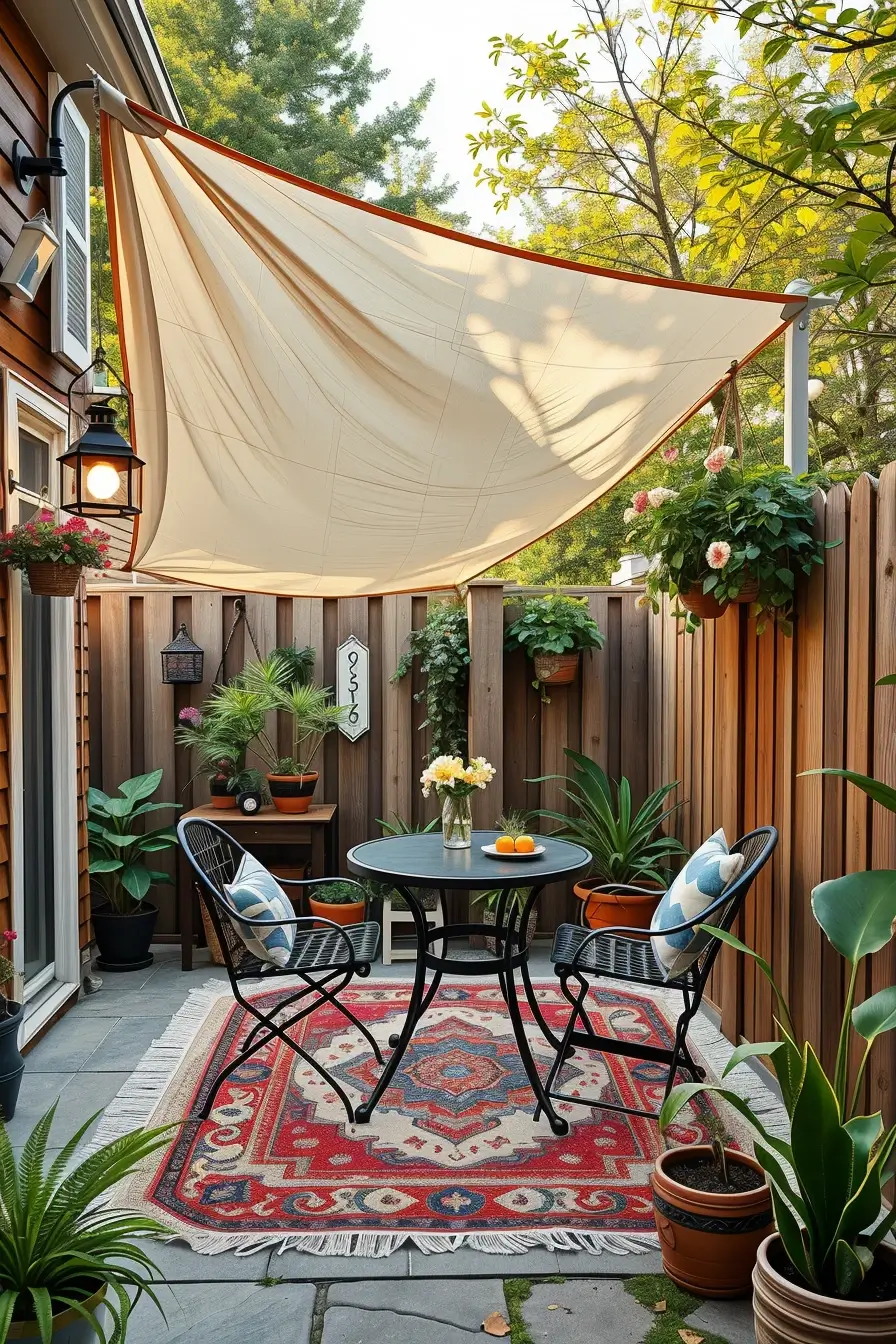 58 Sun Sail Shade Ideas For Your Outdoor Space 2026: Stylish Patio & Backyard Shade Inspiration