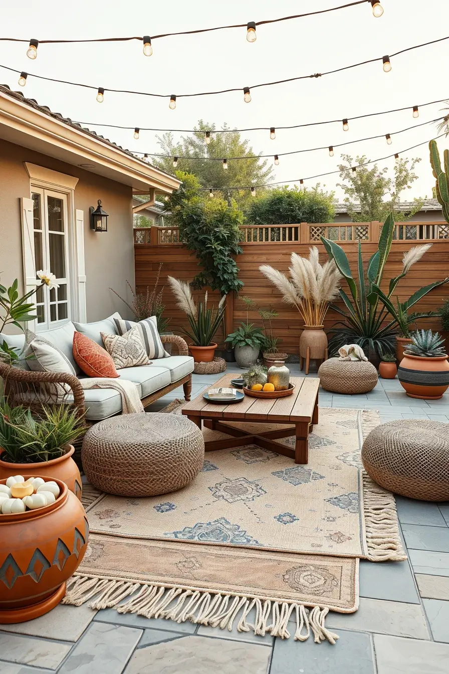 58 Boho And Natural Patio Design 2026 Ideas For A Stylish Outdoor Retreat