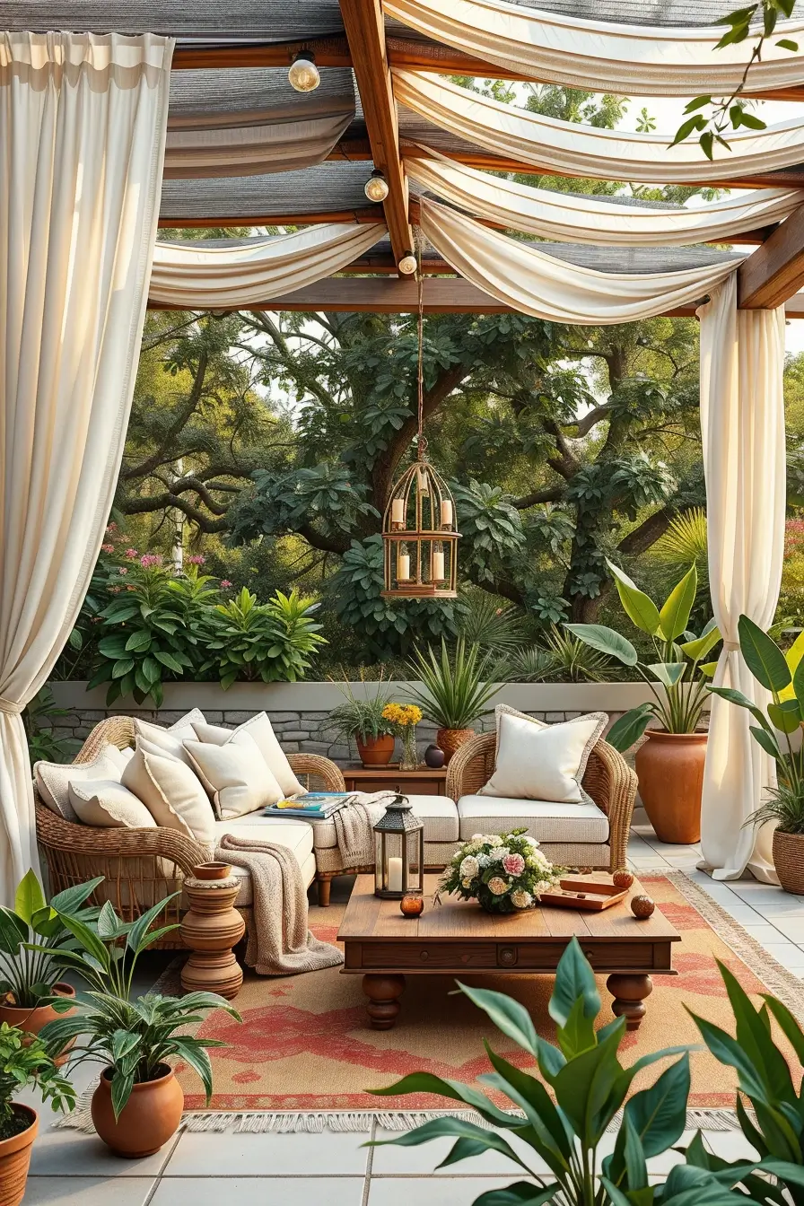 59 Boho Patio Ideas 2026 For A Dreamy And Stylish Outdoor Retreat