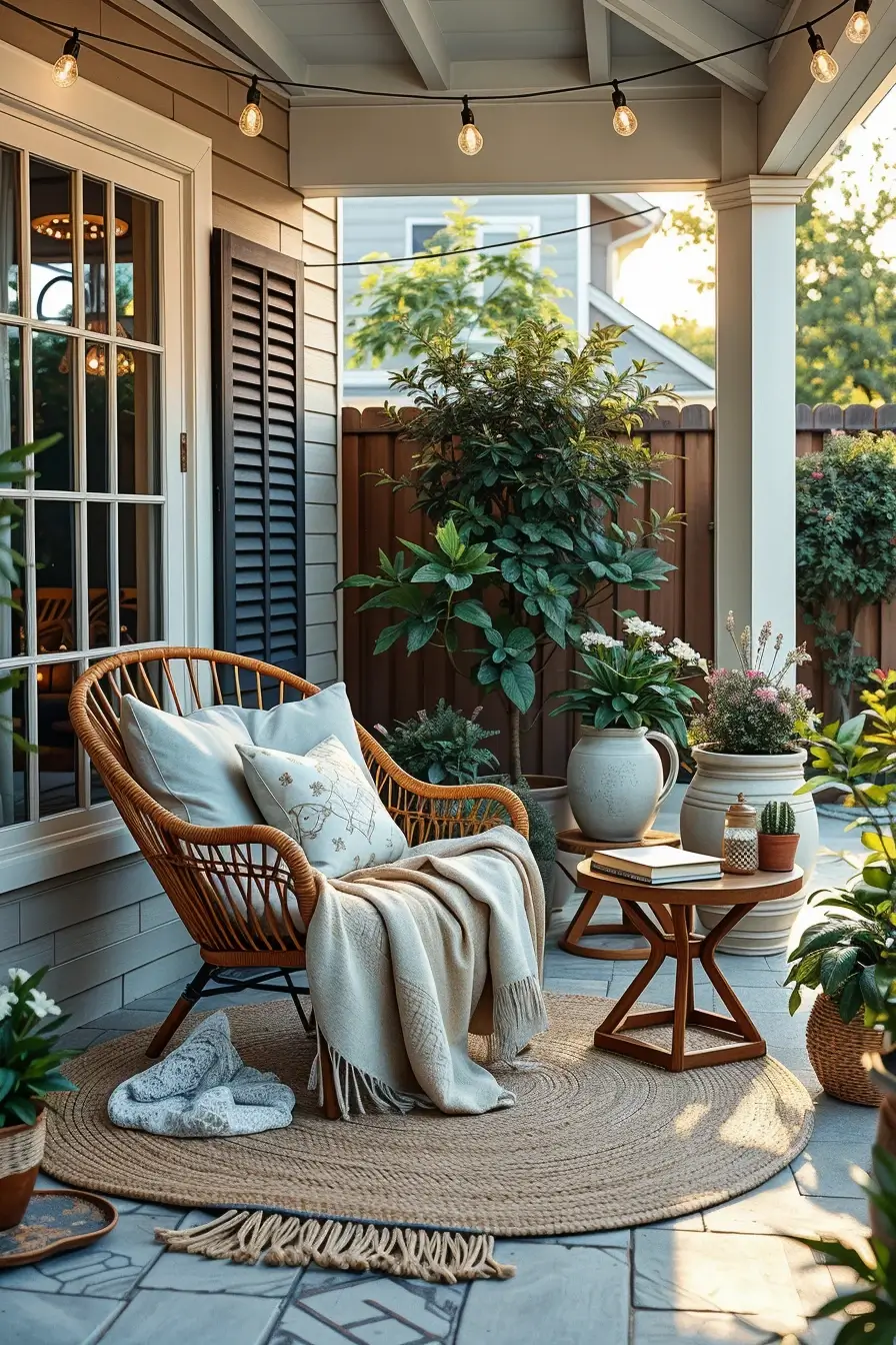 59 Cozy Summer Patio And Terrace Decor Ideas For Stylish Outdoor Living