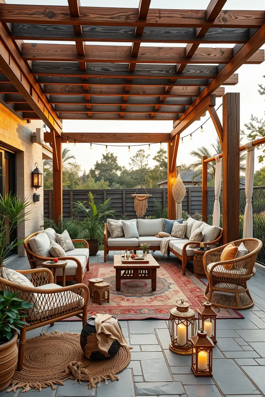 59 Boho Patio Ideas 2026 For A Dreamy And Stylish Outdoor Retreat