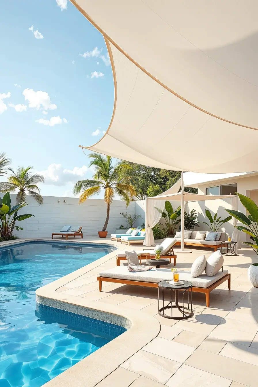 58 Sun Sail Shade Ideas For Your Outdoor Space 2026: Stylish Patio & Backyard Shade Inspiration