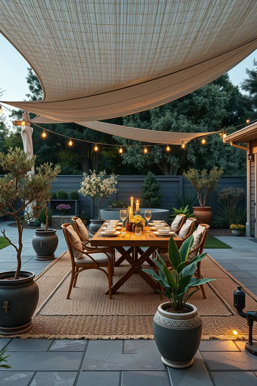 55 Sun Shade Sail Ideas Backyards 2026 For Stylish And Comfortable Outdoor Spaces