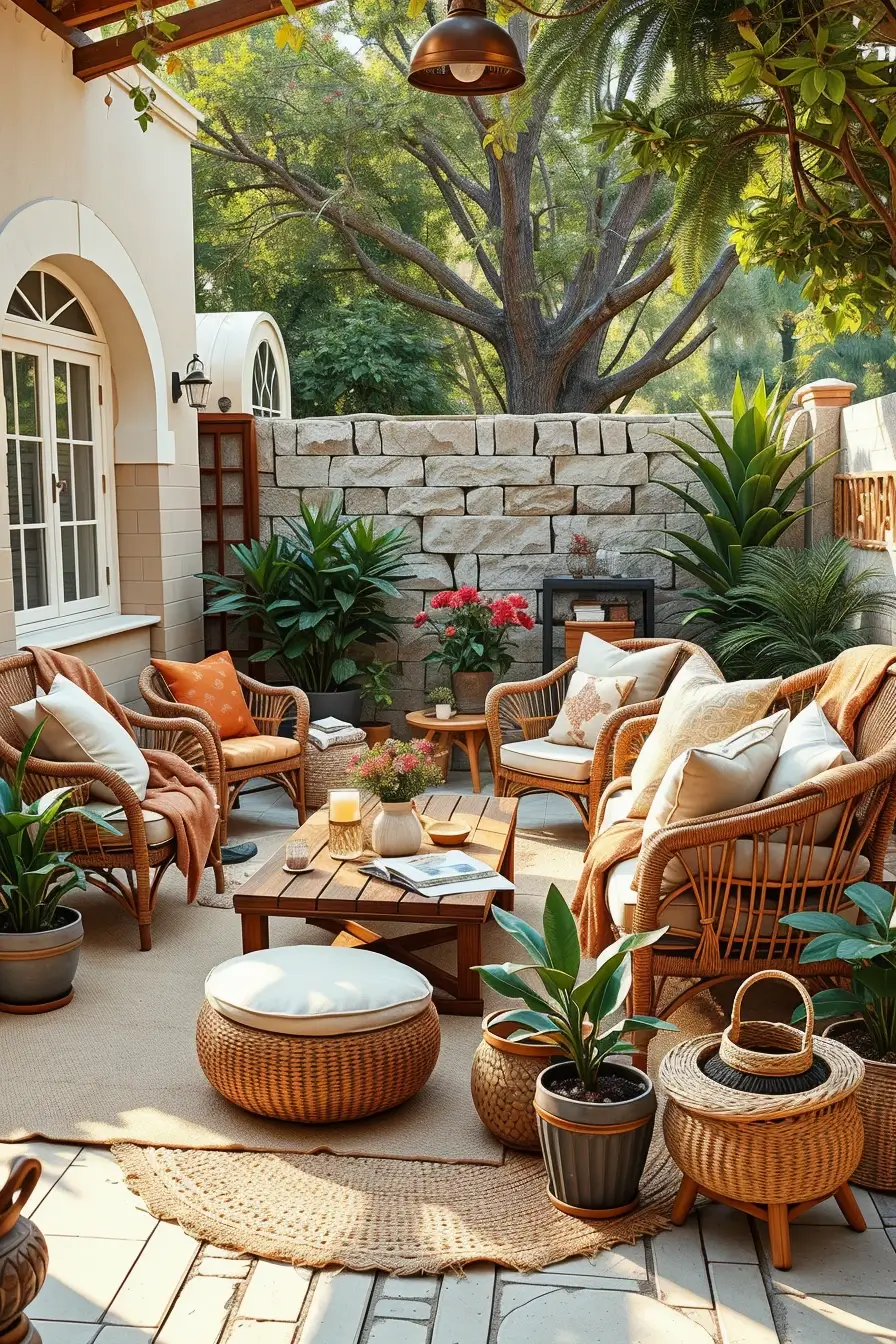 58 Boho And Natural Patio Design 2026 Ideas For A Stylish Outdoor Retreat