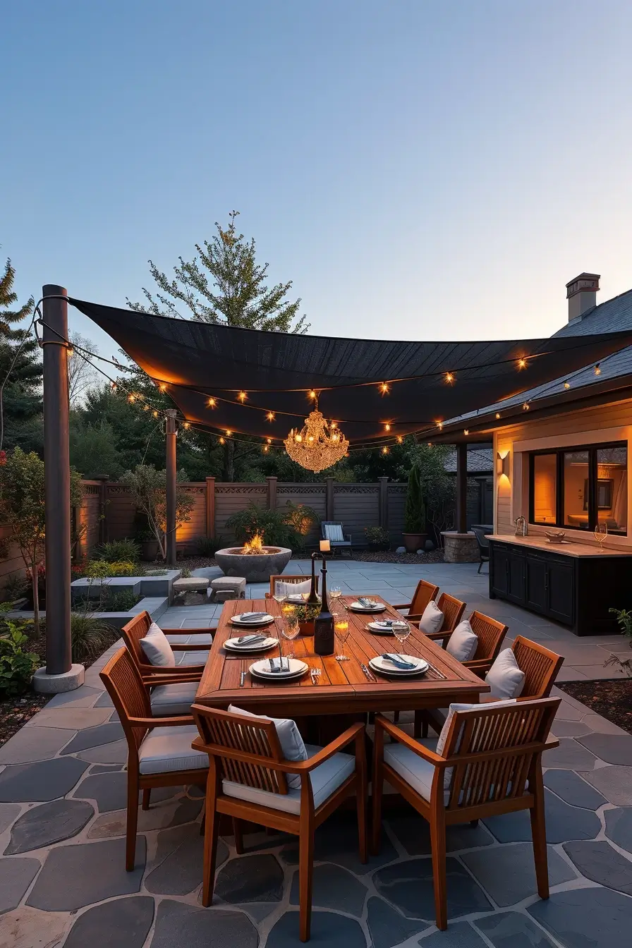 58 Sun Sail Shade Ideas For Your Outdoor Space 2026: Stylish Patio & Backyard Shade Inspiration