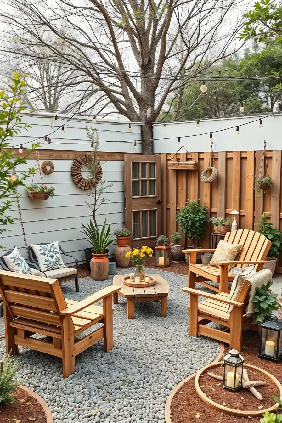 59 Minimalist Rustic Backyard Ideas 2026 For A Calm And Stylish Outdoor Space