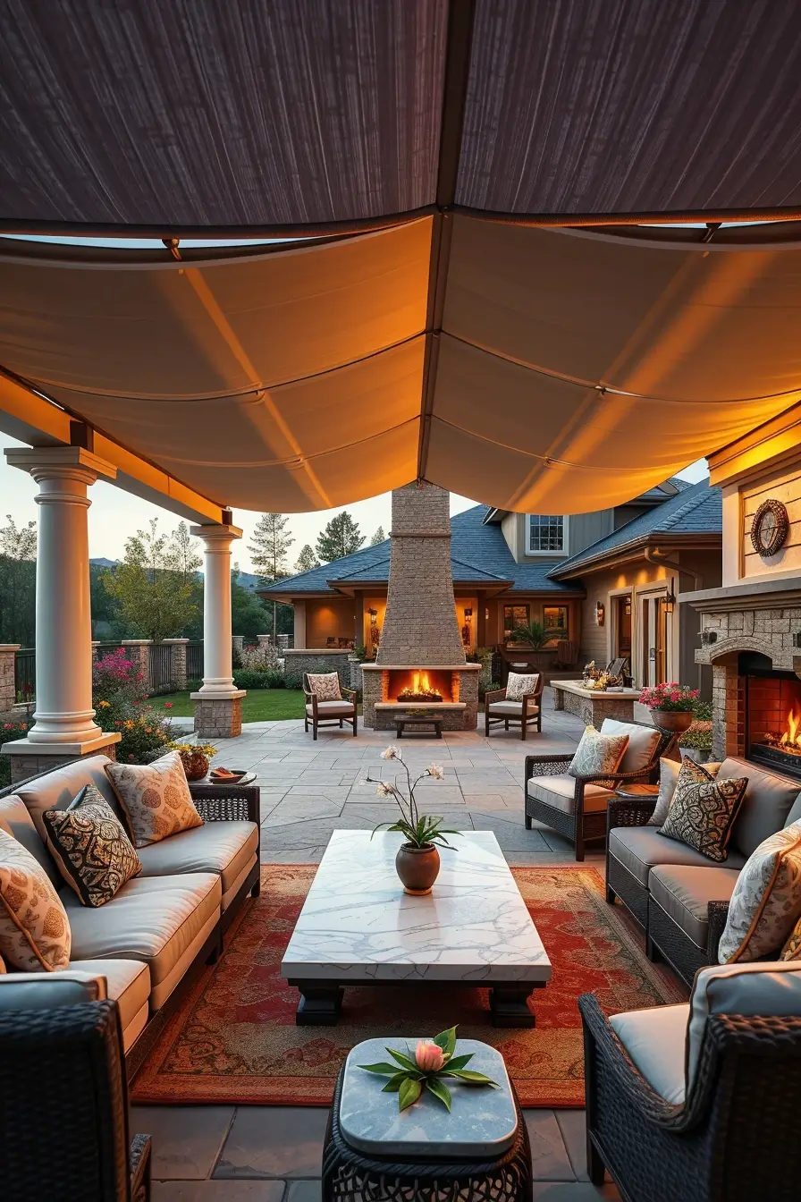 56 Patio Canopy Ideas For Instant Shade 2026: Creative, Colorful And Modern Outdoor Shade Designs