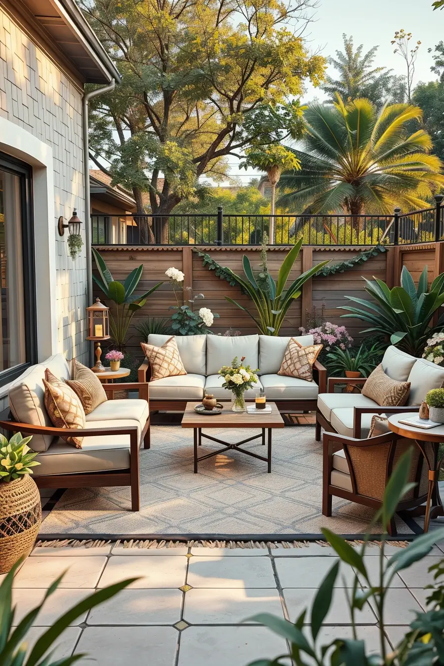 59 Small Backyard Seating Solutions 2026: Stylish Curved And Modern Outdoor Ideas