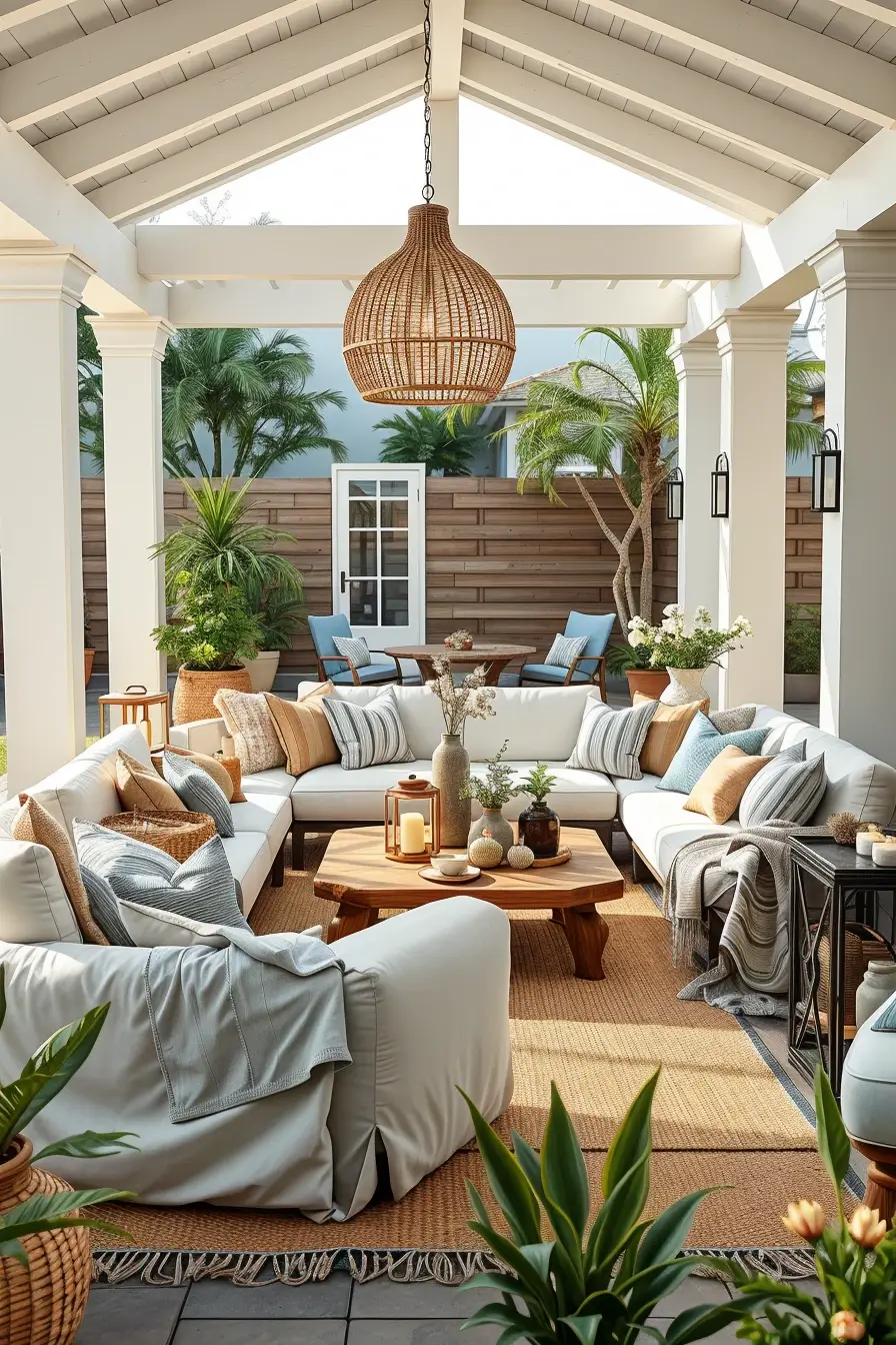 59 Boho Patio Ideas 2026 For A Dreamy And Stylish Outdoor Retreat