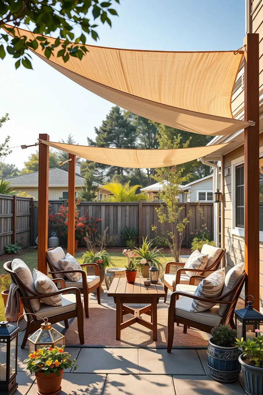 56 Patio Canopy Ideas For Instant Shade 2026: Creative, Colorful And Modern Outdoor Shade Designs