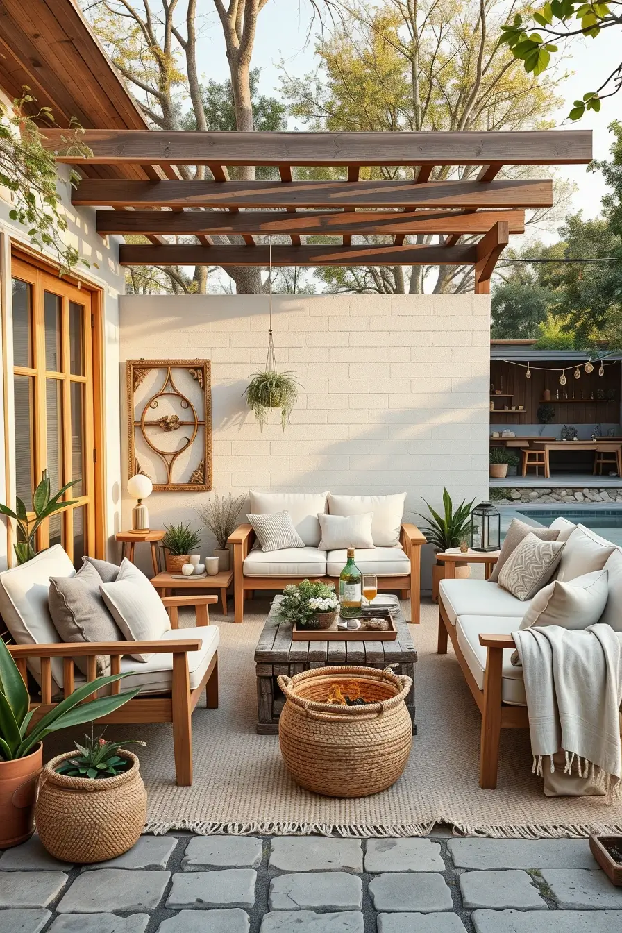 59 Minimalist Rustic Backyard Ideas 2026 For A Calm And Stylish Outdoor Space