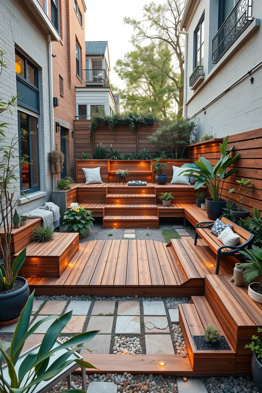 59 Small Backyard Seating Solutions 2026: Stylish Curved And Modern Outdoor Ideas