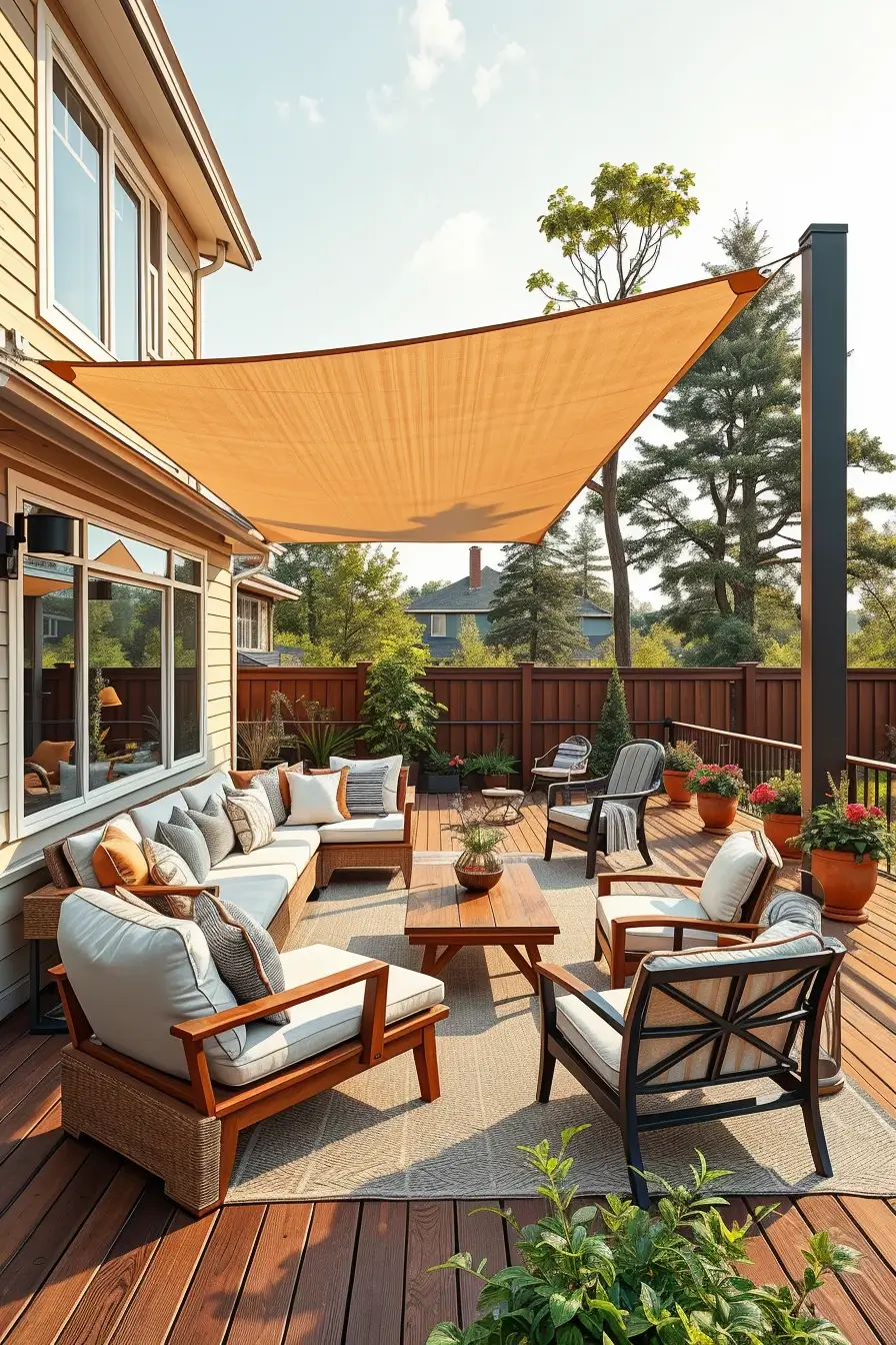 55 Sun Shade Sail Ideas Backyards 2026 For Stylish And Comfortable Outdoor Spaces