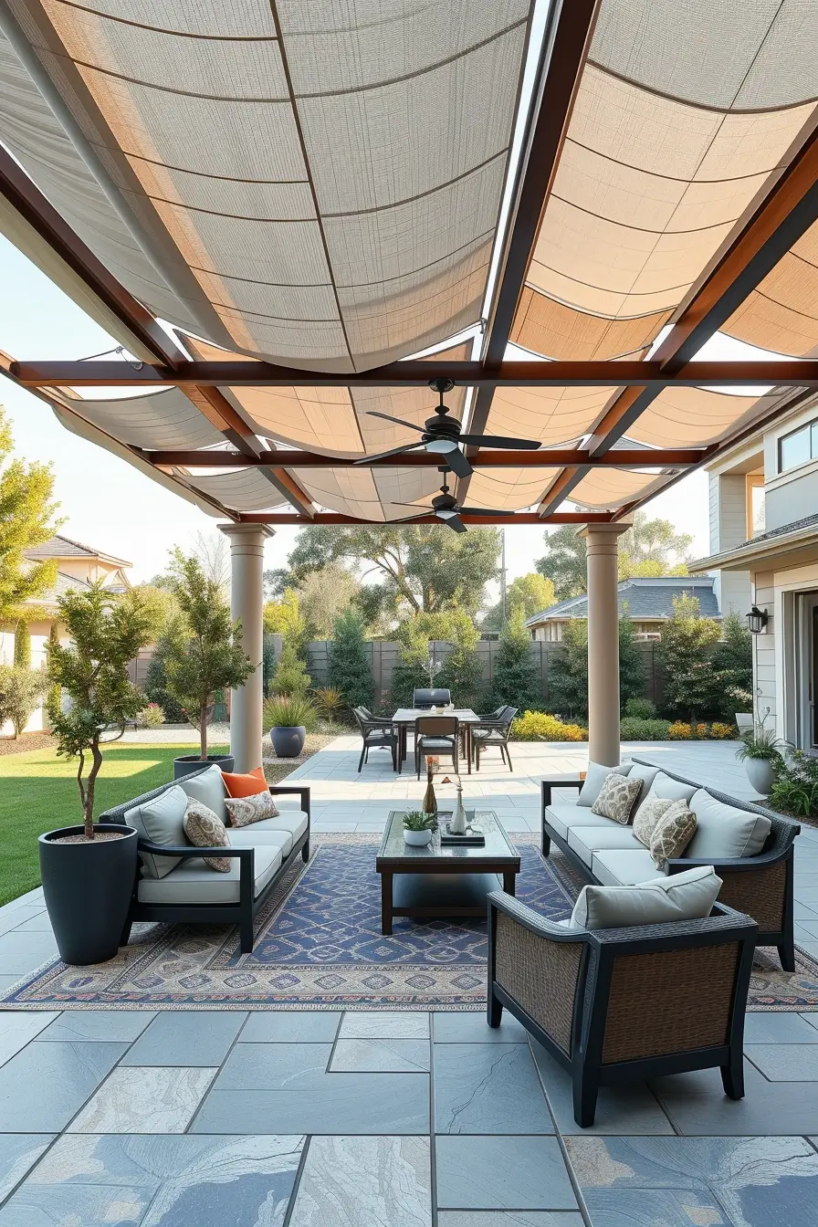 56 Patio Canopy Ideas For Instant Shade 2026: Creative, Colorful And Modern Outdoor Shade Designs