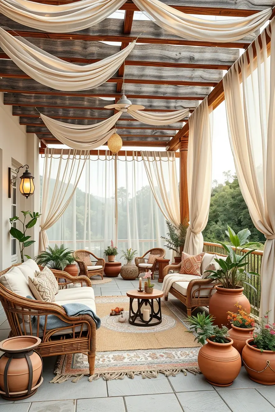 58 Boho And Natural Patio Design 2026 Ideas For A Stylish Outdoor Retreat