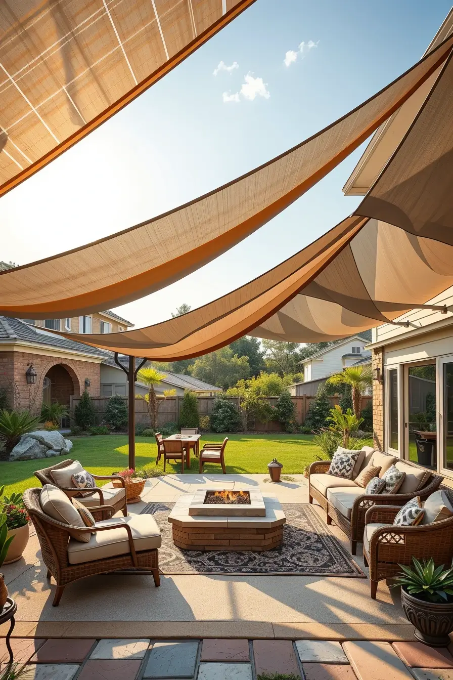 55 Sun Shade Sail Ideas Backyards 2026 For Stylish And Comfortable Outdoor Spaces