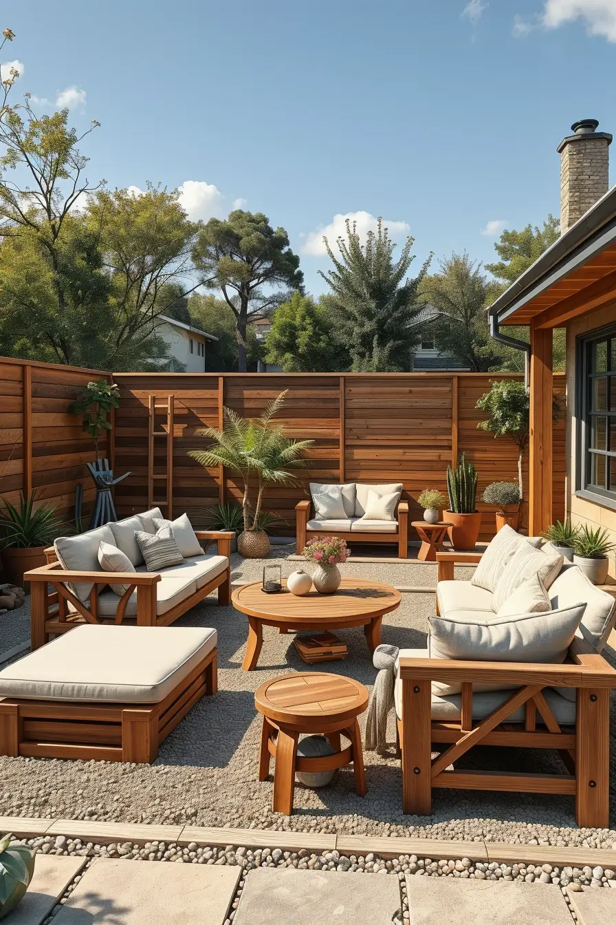 59 Minimalist Rustic Backyard Ideas 2026 For A Calm And Stylish Outdoor Space