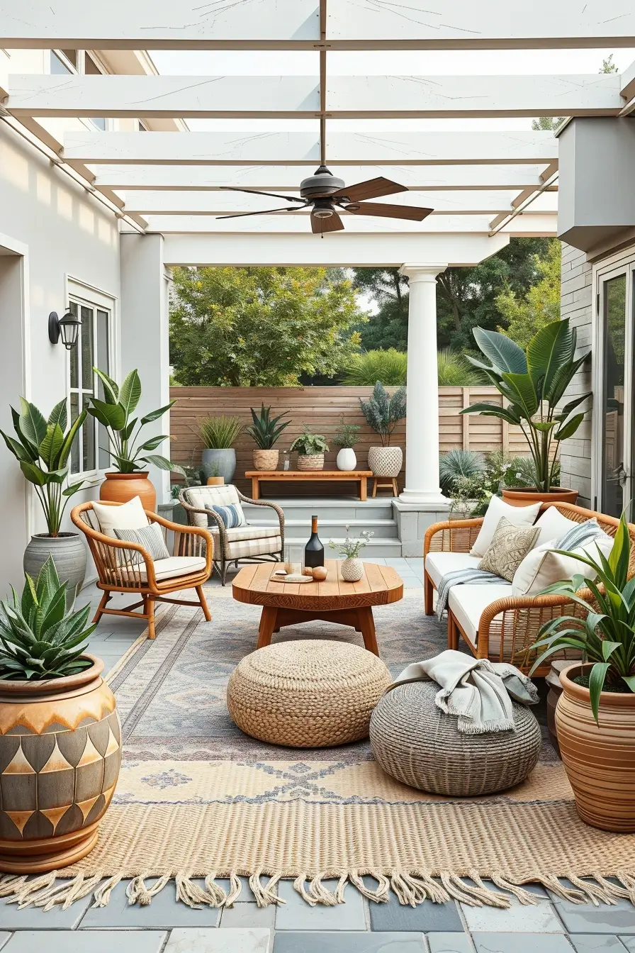 58 Boho And Natural Patio Design 2026 Ideas For A Stylish Outdoor Retreat