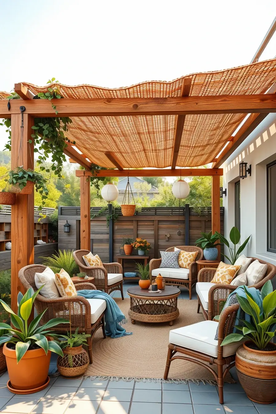 58 Boho And Natural Patio Design 2026 Ideas For A Stylish Outdoor Retreat