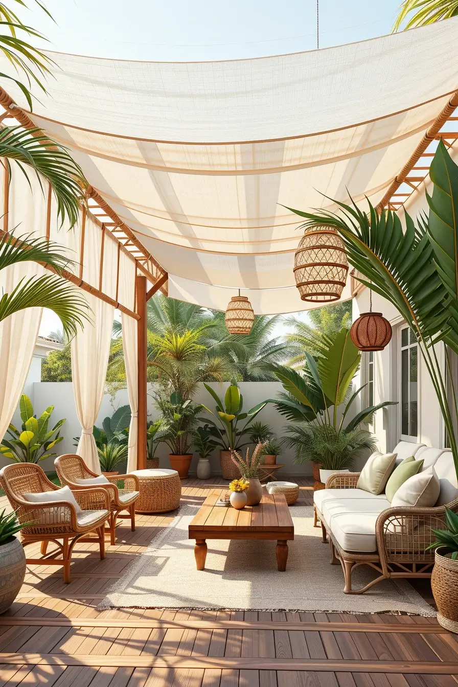 56 Patio Canopy Ideas For Instant Shade 2026: Creative, Colorful And Modern Outdoor Shade Designs