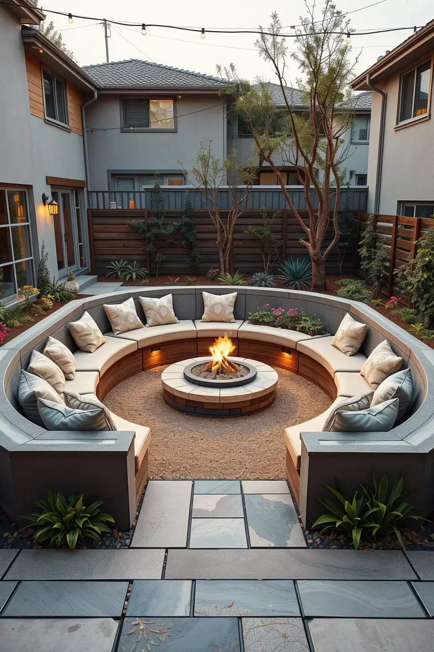 59 Small Backyard Seating Solutions 2026: Stylish Curved And Modern Outdoor Ideas