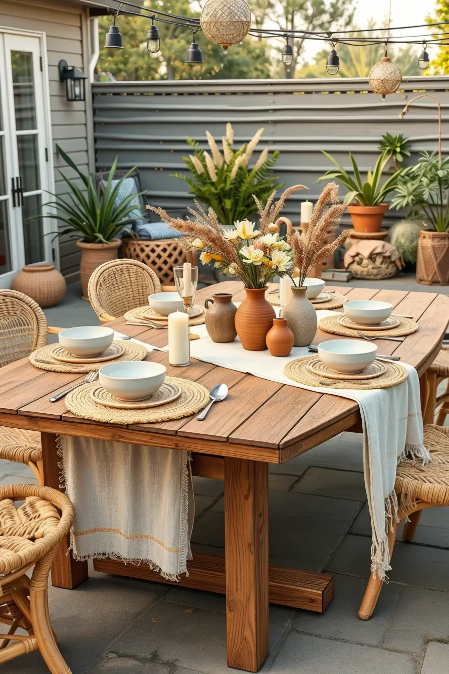 58 Boho And Natural Patio Design 2026 Ideas For A Stylish Outdoor Retreat