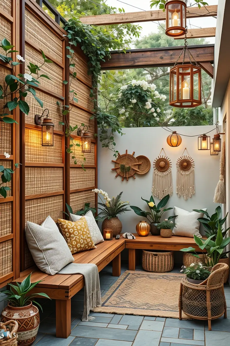 59 Boho Patio Ideas 2026 For A Dreamy And Stylish Outdoor Retreat
