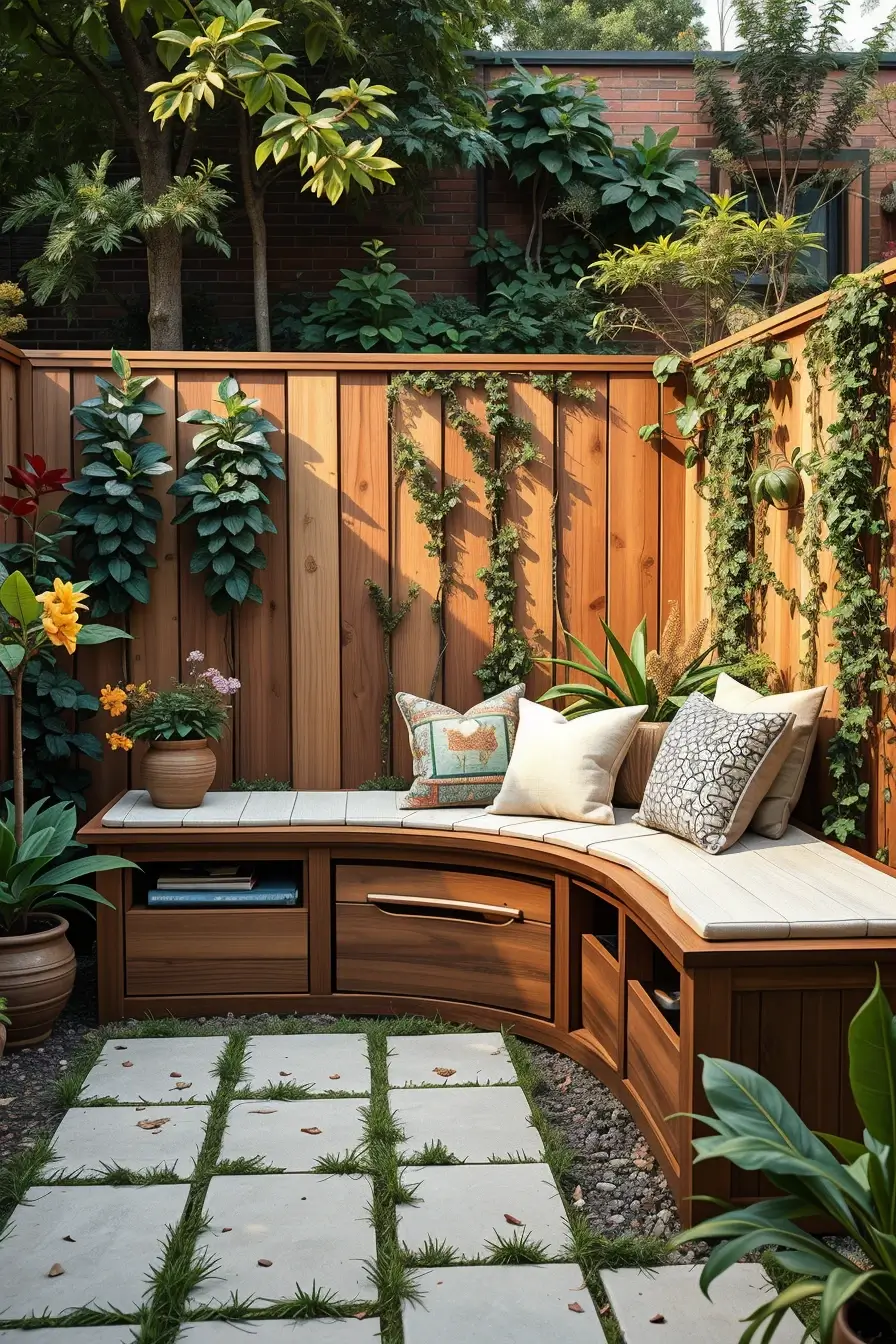 59 Small Backyard Seating Solutions 2026: Stylish Curved And Modern Outdoor Ideas