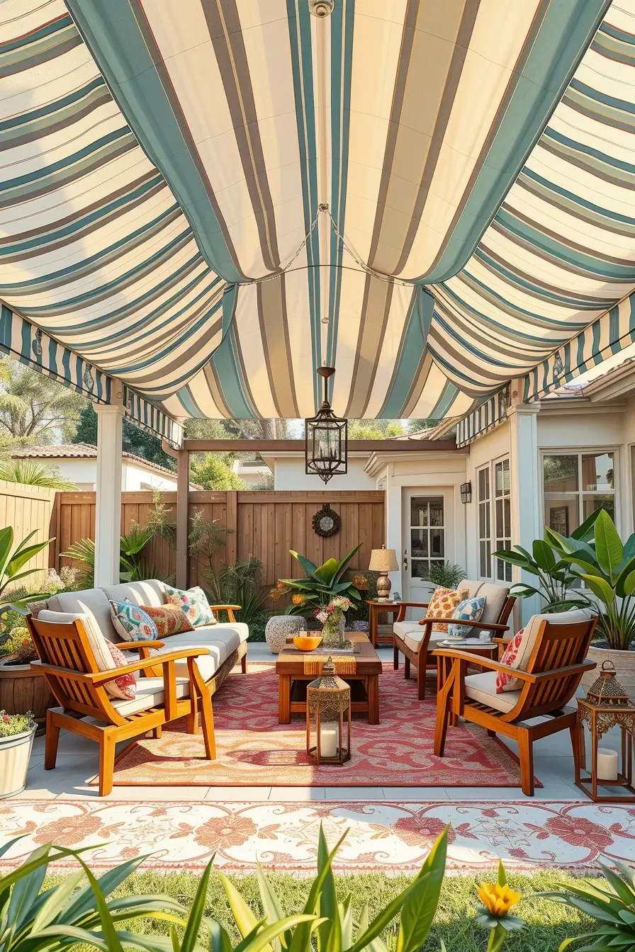 56 Patio Canopy Ideas For Instant Shade 2026: Creative, Colorful And Modern Outdoor Shade Designs