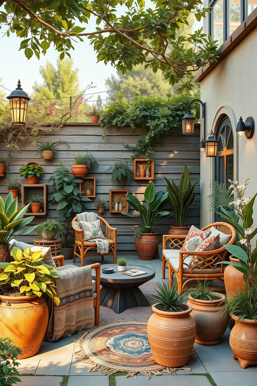 58 Boho And Natural Patio Design 2026 Ideas For A Stylish Outdoor Retreat