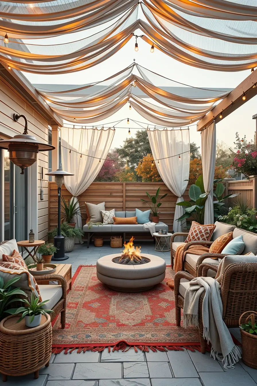 59 Boho Patio Ideas 2026 For A Dreamy And Stylish Outdoor Retreat