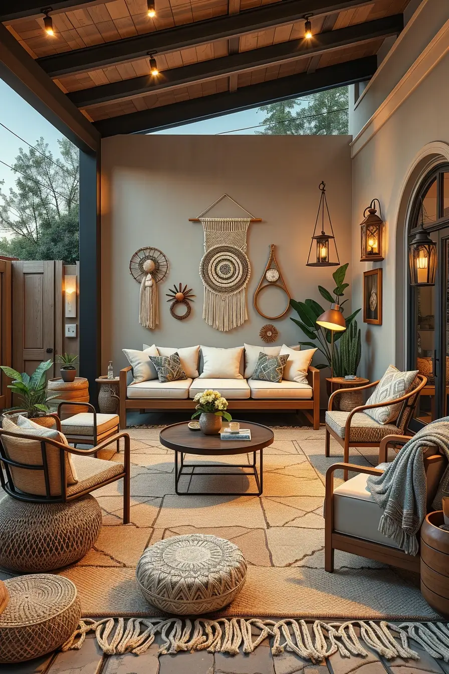 58 Boho And Natural Patio Design 2026 Ideas For A Stylish Outdoor Retreat
