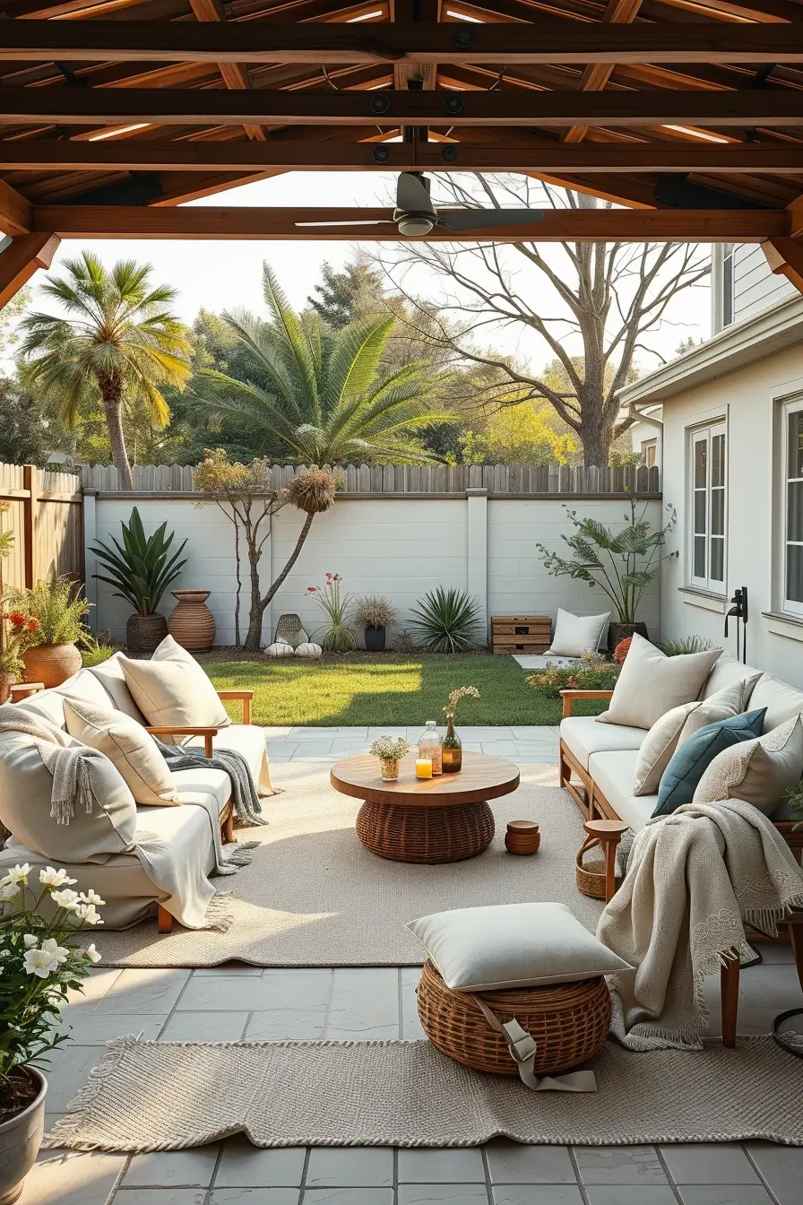 59 Minimalist Rustic Backyard Ideas 2026 For A Calm And Stylish Outdoor Space