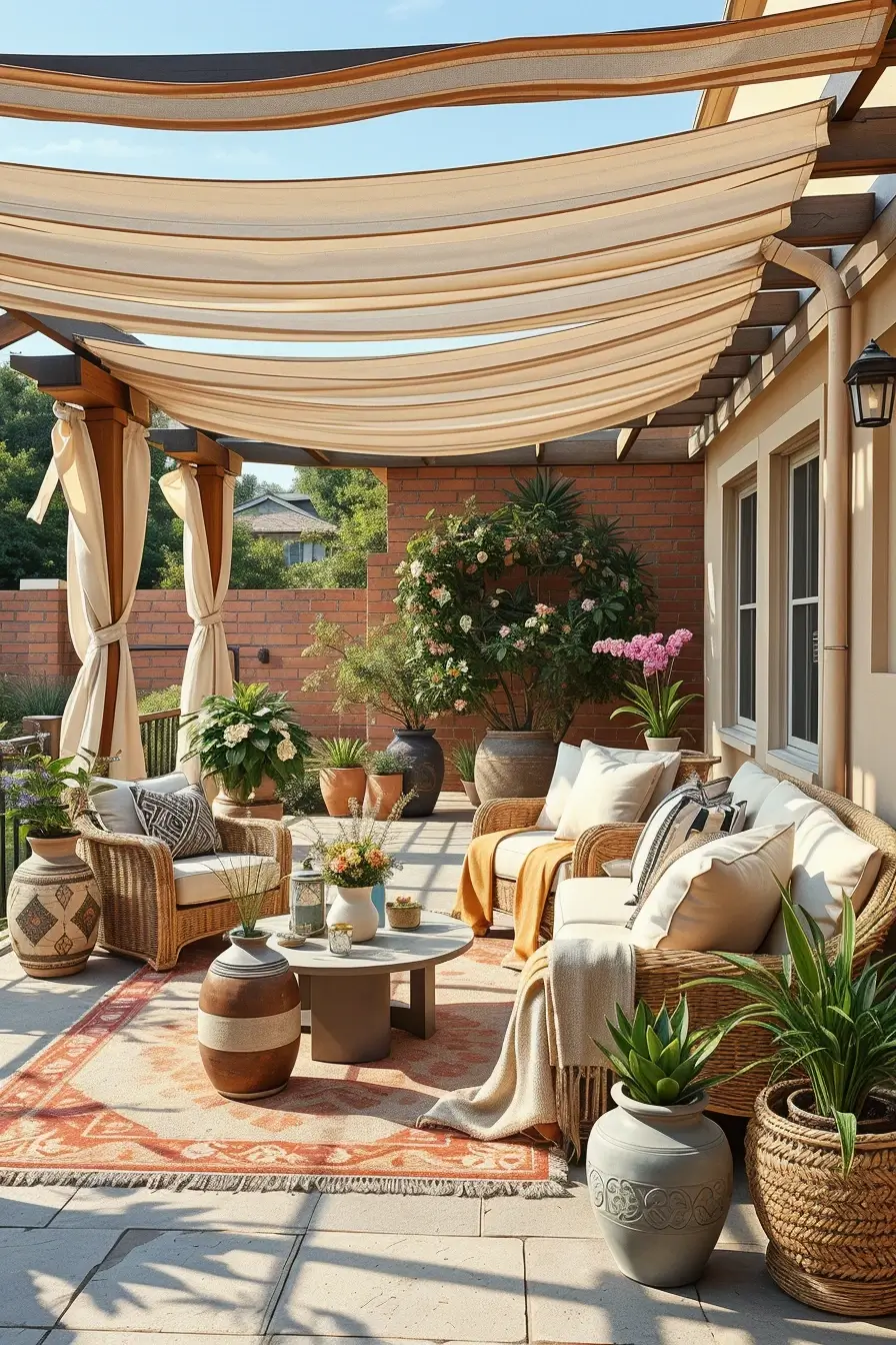 58 Boho And Natural Patio Design 2026 Ideas For A Stylish Outdoor Retreat