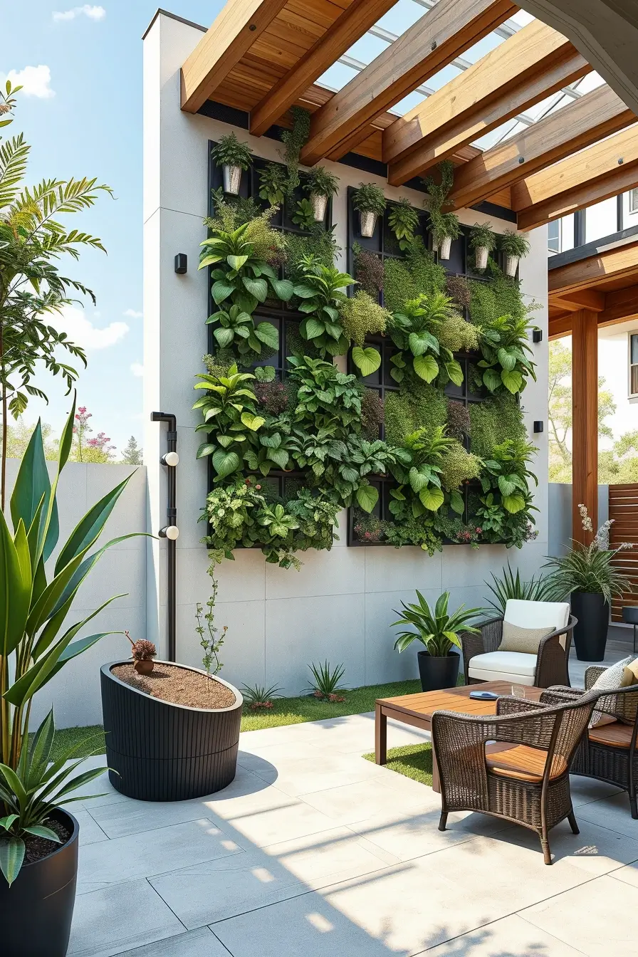 57 Outdoor Vertical Garden Ideas 2026 For Stylish And Space-Saving Green Walls