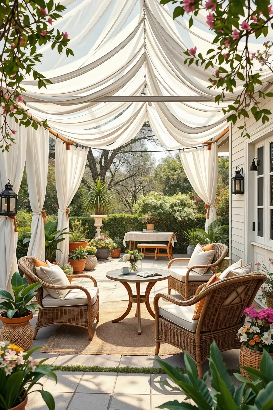 56 Patio Canopy Ideas For Instant Shade 2026: Creative, Colorful And Modern Outdoor Shade Designs