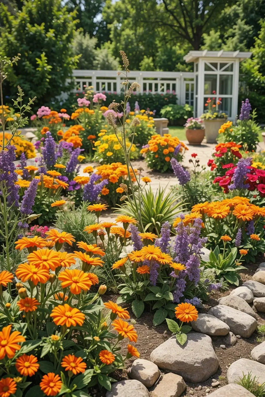 58 Summer Garden Design Ideas For A Beautiful And Relaxing Outdoor Space