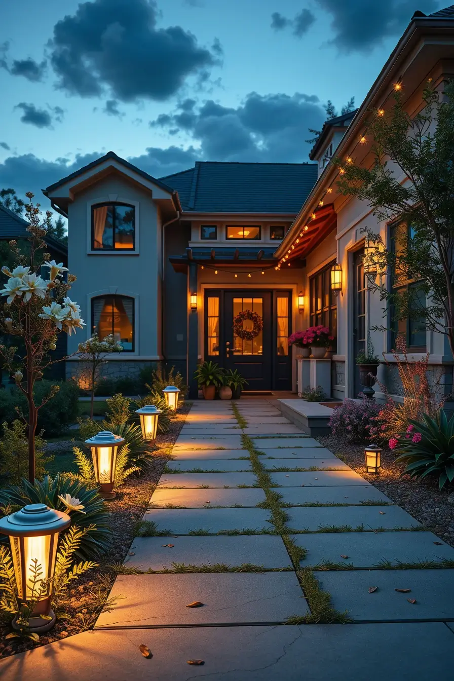 59 Summer Front Yard Decor Ideas 2026: Modern Sculptural Outdoor Inspiration