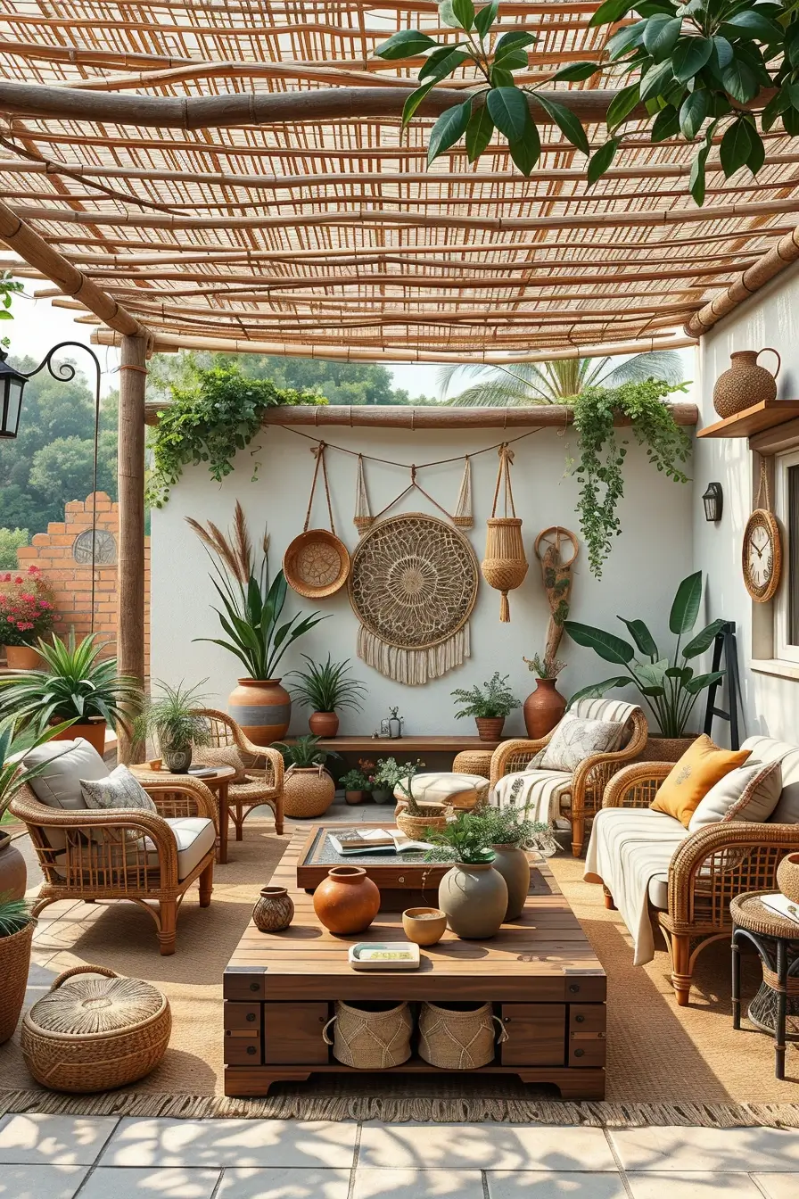 58 Boho And Natural Patio Design 2026 Ideas For A Stylish Outdoor Retreat