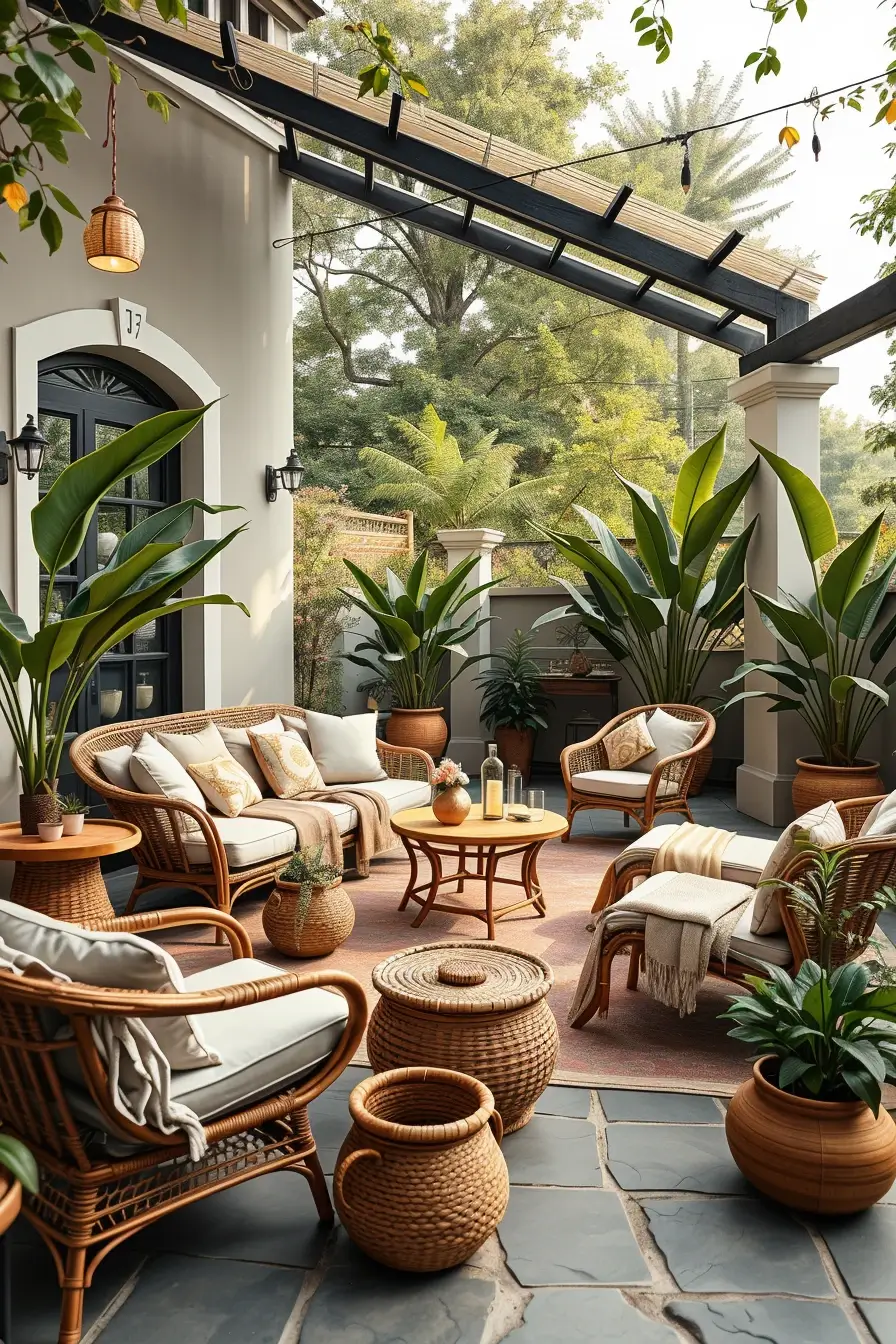 59 Boho Patio Ideas 2026 For A Dreamy And Stylish Outdoor Retreat