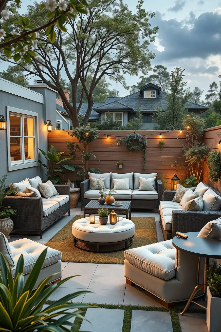 59 Small Backyard Seating Solutions 2026: Stylish Curved And Modern Outdoor Ideas