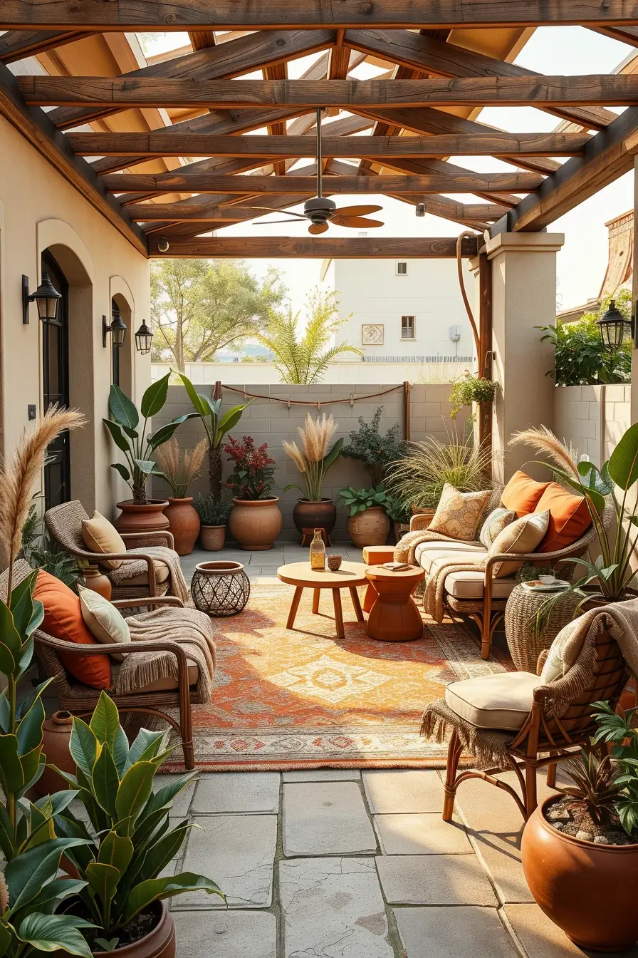 58 Boho And Natural Patio Design 2026 Ideas For A Stylish Outdoor Retreat