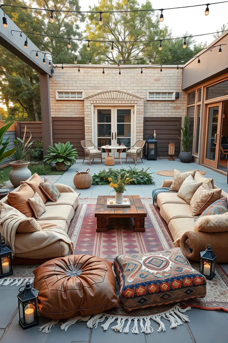 59 Boho Patio Ideas 2026 For A Dreamy And Stylish Outdoor Retreat