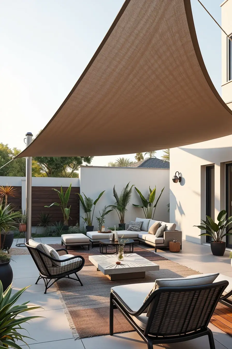 55 Sun Shade Sail Ideas Backyards 2026 For Stylish And Comfortable Outdoor Spaces