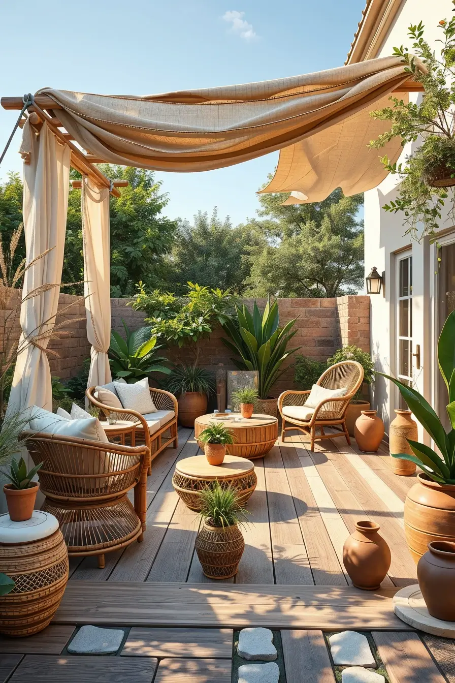 58 Boho And Natural Patio Design 2026 Ideas For A Stylish Outdoor Retreat