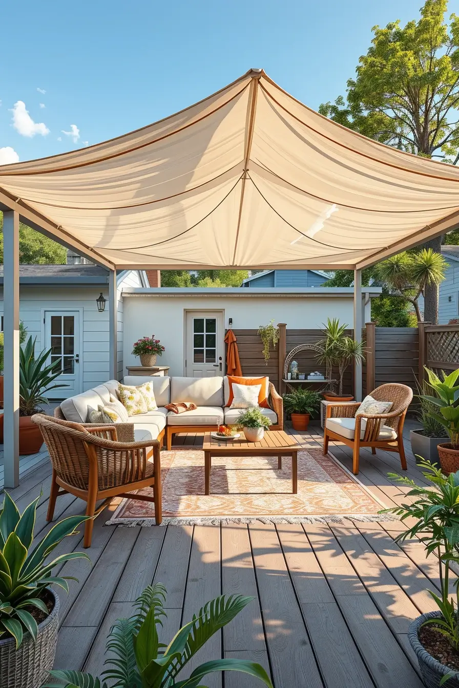 56 Patio Canopy Ideas For Instant Shade 2026: Creative, Colorful And Modern Outdoor Shade Designs