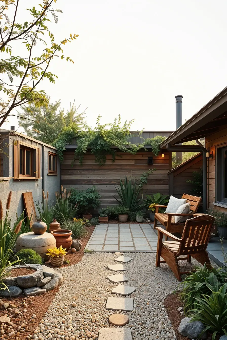 59 Minimalist Rustic Backyard Ideas 2026 For A Calm And Stylish Outdoor Space