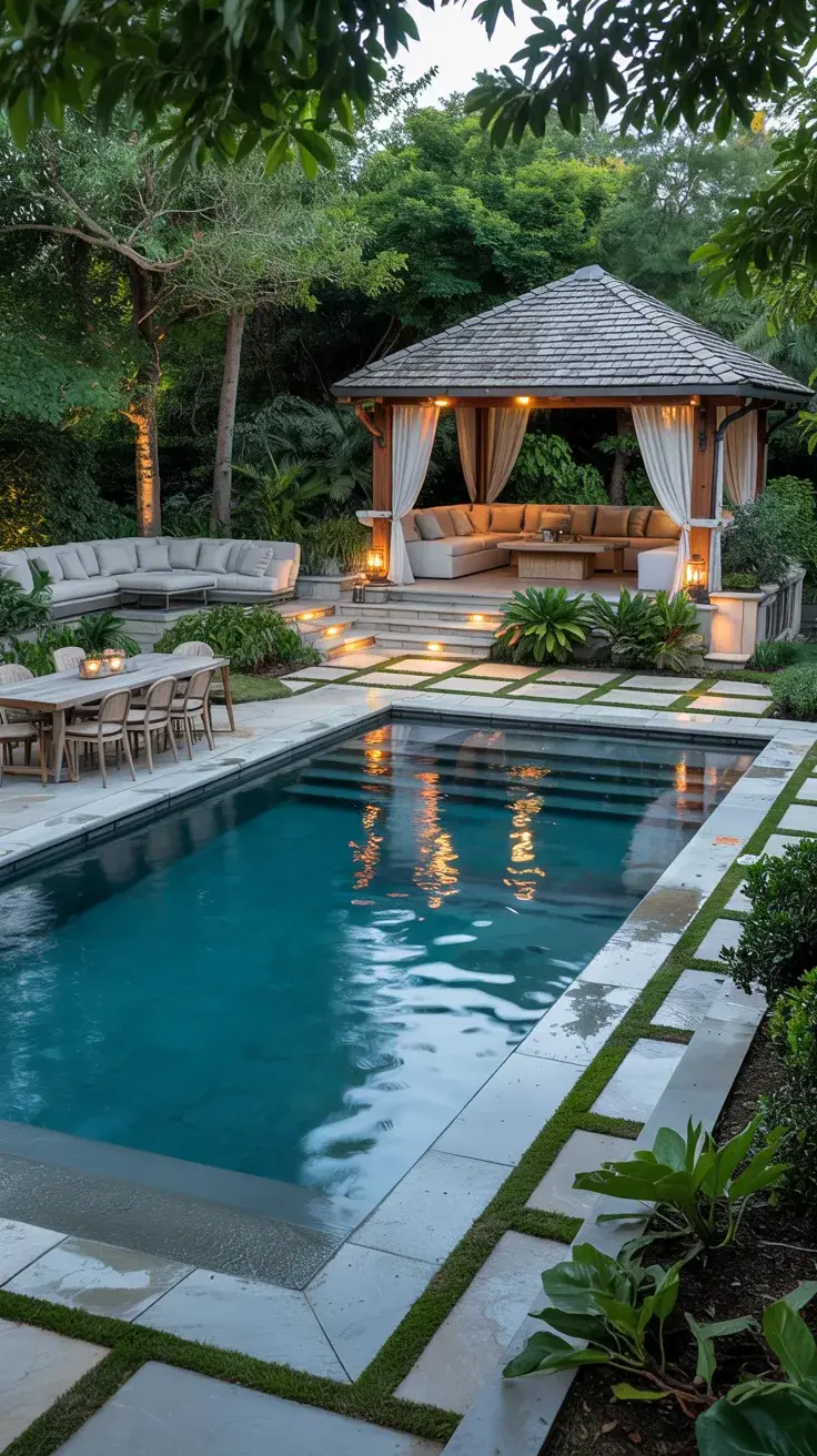 58 Summer Pool Landscaping Ideas 2026 For A Stylish Backyard Oasis