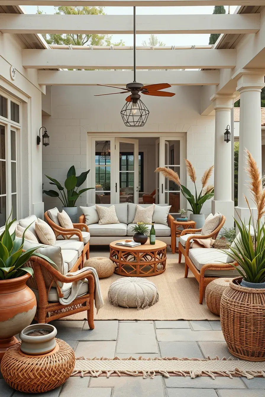 58 Boho And Natural Patio Design 2026 Ideas For A Stylish Outdoor Retreat